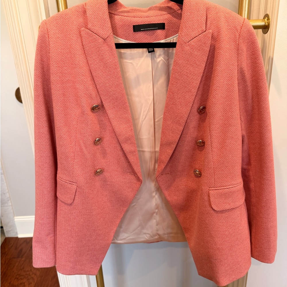 White House Black Market Coral Blazer